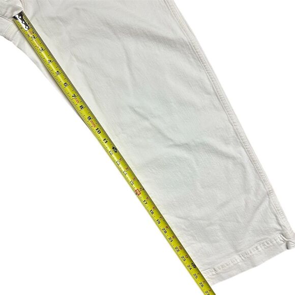 NWT Madewell Women's Perfect Vintage Wide-Leg Crop Jean Size 27 Tile White - Picture 12 of 13